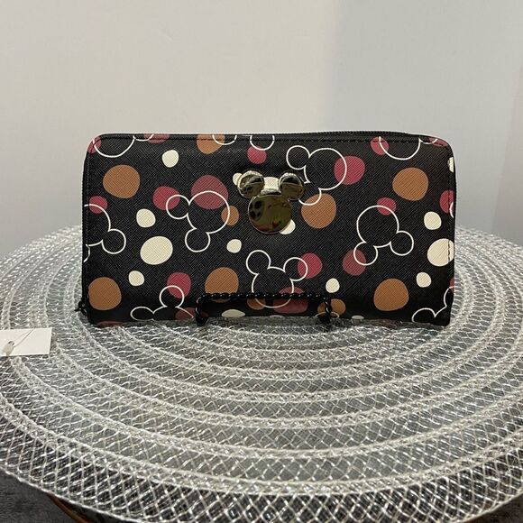 Disney Mickey Mouse Polka Dot Wallet NWT main image 8